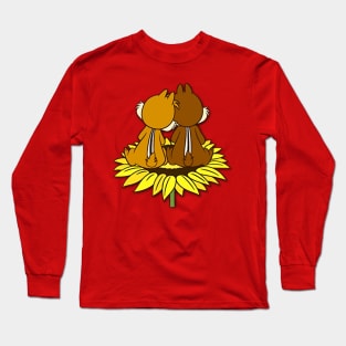 Sunflower chip n dale Long Sleeve T-Shirt